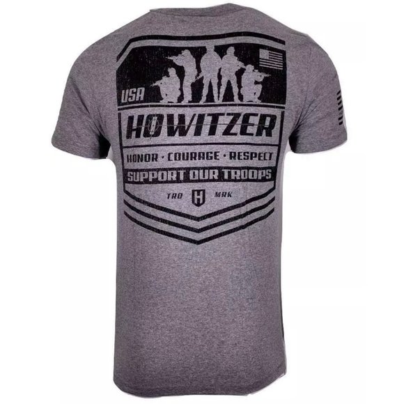 HOWITZER Clothing Men's T-Shirt S/S SUPPORT HONOR - Picture 1 of 12